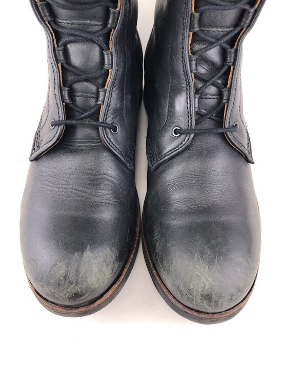 Diesel Johnny The Riot Black Leather Designer Boots EUR 42 main image 14